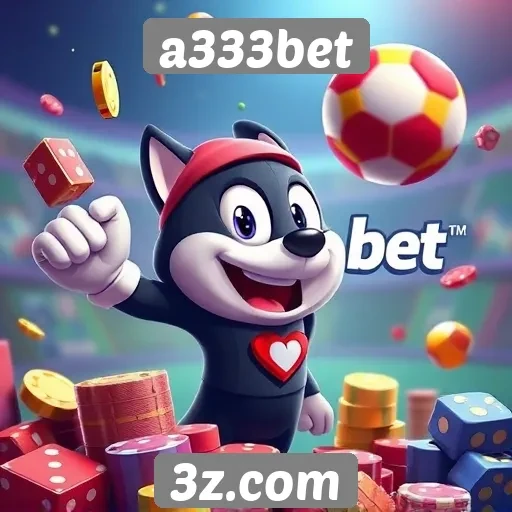 A333bet oferece variedade em jogos online