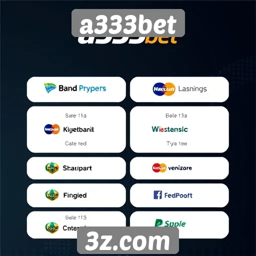 Opções de pagamento disponíveis na a333bet